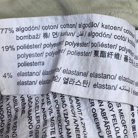 Zara Women's Green Sleeveless Bandeau Corset Bustier Denim Crop Tank Top Size XS - Picture 4 of 4